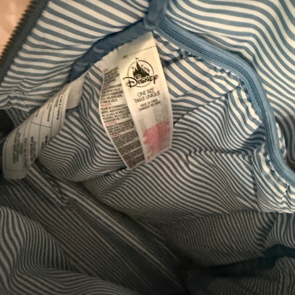 Disney Store ShopDisney Mickey Mouse Icon Flair Denim Blue Backpack Carry Bag - Picture 5 of 6